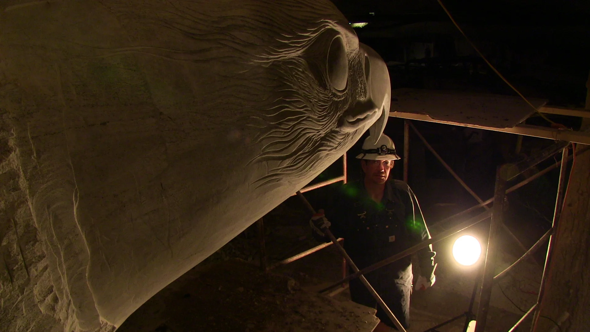 Carving “Freedom's Eagle”